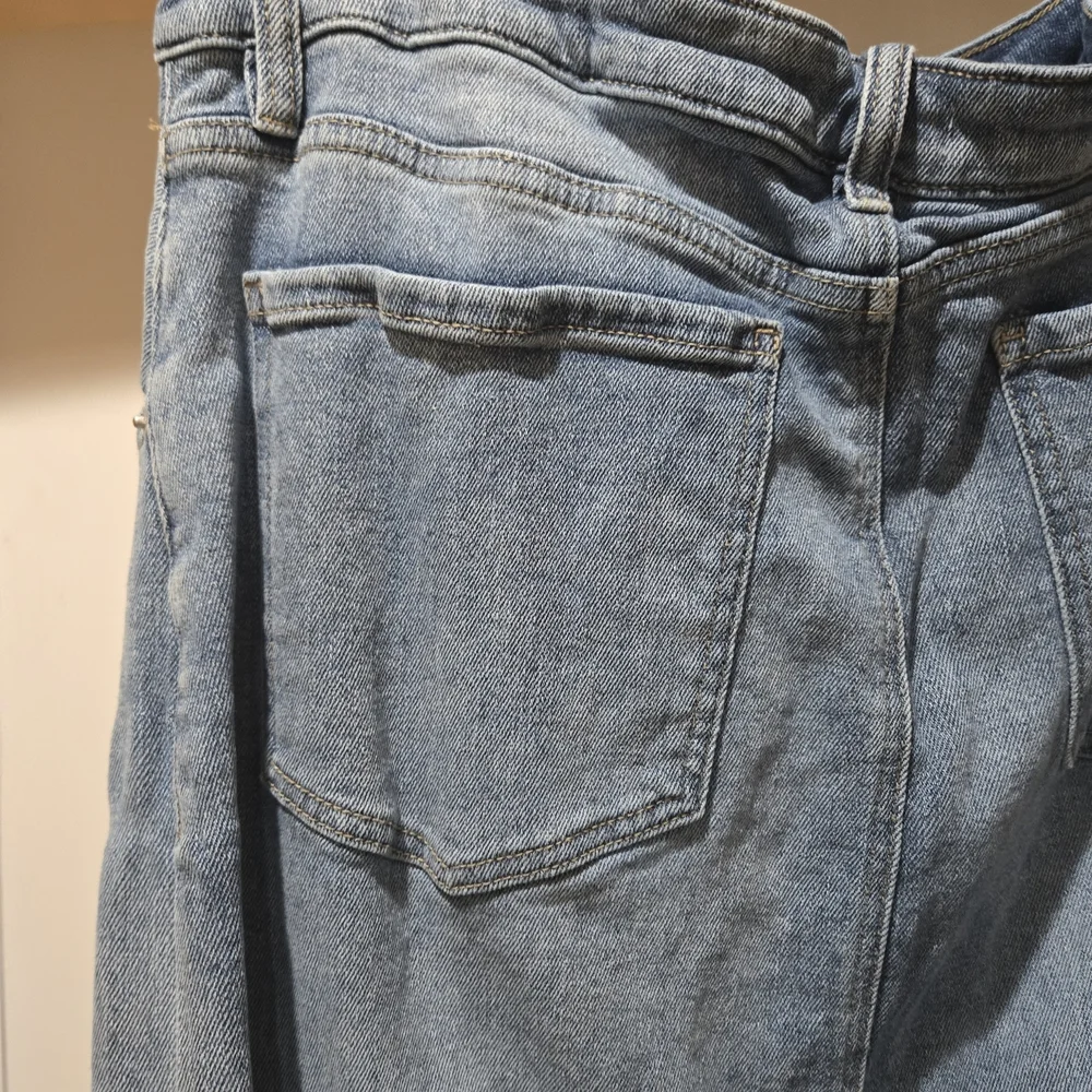 Fashion Nova Blue Maxi Denim Skirt Size XL EUC - Picture 12 of 13